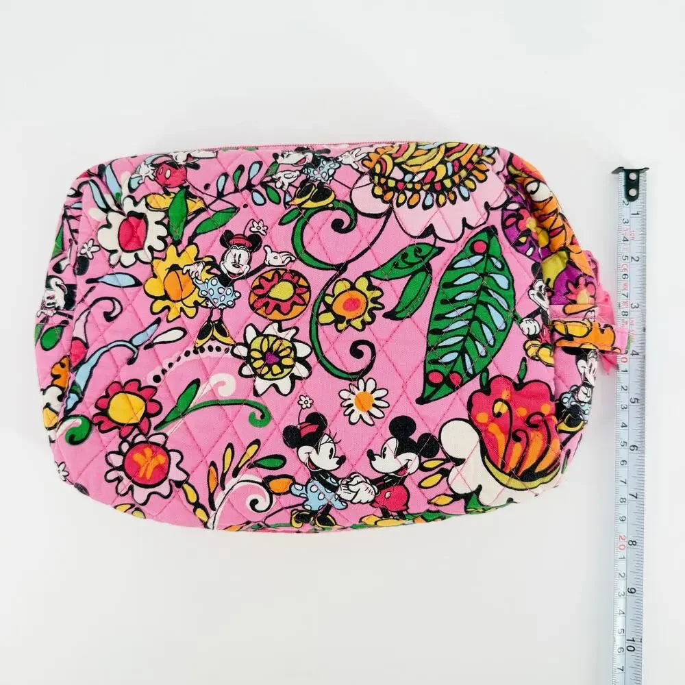 Vera Bradley Disney Just Mousing Around Large Cosmetic Makeup Bag Retired